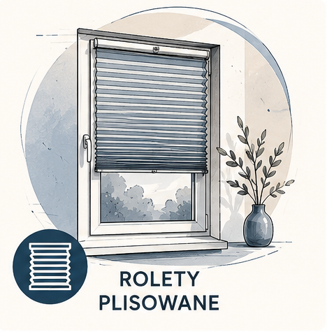 Rolety plisowane