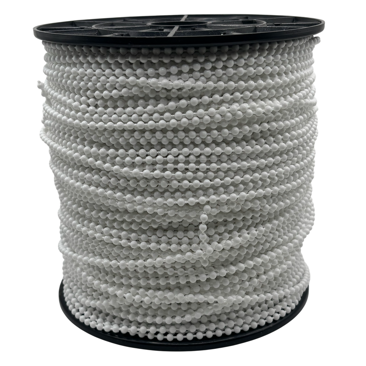 Łańcuszek kulkowy do mechanizmu rolety biały 3mm / 4,4mm